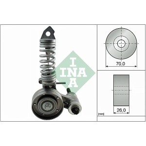 Belt Tensioner, V-ribbed belt INA 533008530