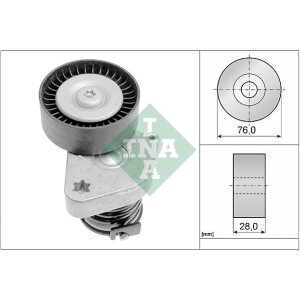 Belt Tensioner, V-ribbed belt INA 534008130