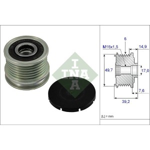Alternator Freewheel Clutch INA 535001510