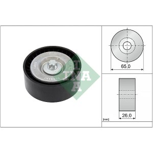 Deflection/Guide Pulley, V-ribbed belt INA 532063010