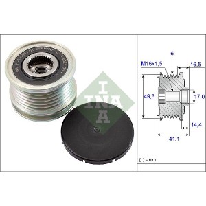 Alternator Freewheel Clutch INA 535017810