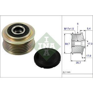 Alternator Freewheel Clutch INA 535022510