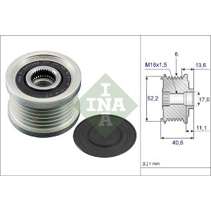 Alternator Freewheel Clutch INA 535004410