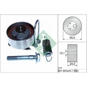Tensioner Pulley, timing belt INA 531058410