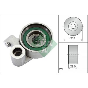 Tensioner Pulley, timing belt INA 531021520