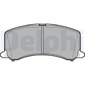 Brake Pad Set, disc brake DELPHI LP1014