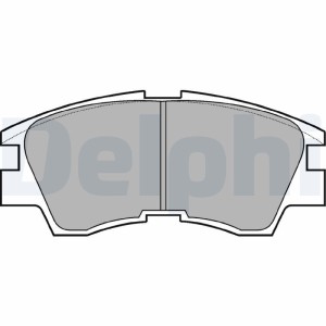 Brake Pad Set, disc brake DELPHI LP633