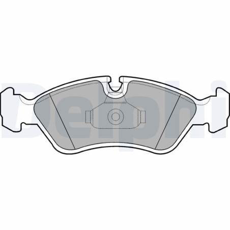 Brake Pad Set, disc brake DELPHI LP1605