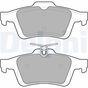 Brake Pad Set, disc brake DELPHI LP1958