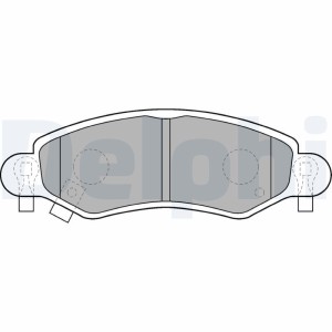 Brake Pad Set, disc brake DELPHI LP1500