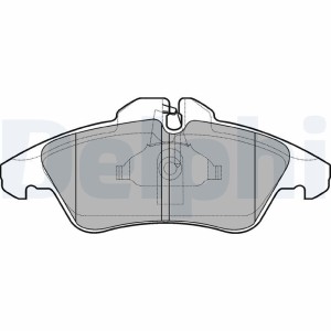 Brake Pad Set, disc brake DELPHI LP980