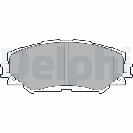 Brake Pad Set, disc brake DELPHI LP2002