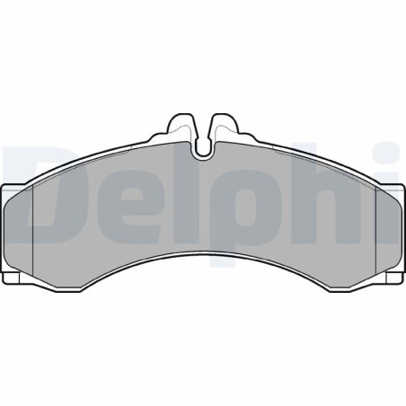 Brake Pad Set, disc brake DELPHI LP1046