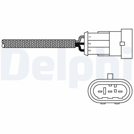 Αισθητήρας λάμδα DELPHI ES10971-12B1