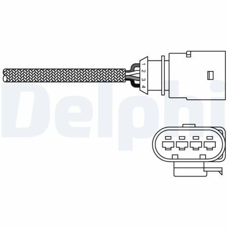 Lambda Sensor DELPHI ES20289-12B1