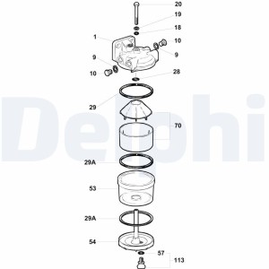 Fuel Filter DELPHI 5836B120