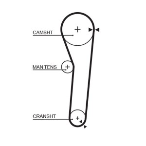 Timing Belt GATES 5092