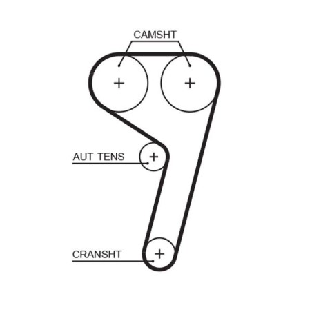 Timing Belt GATES 5669XS