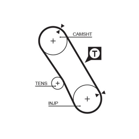 Timing Belt GATES 5061XS