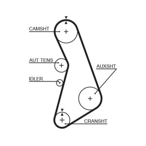 Timing Belt GATES 5425XS