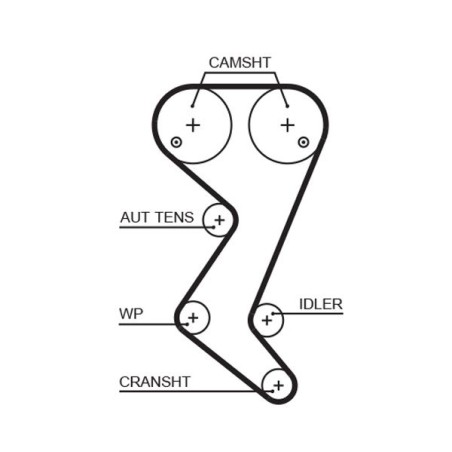 Timing Belt GATES 5608XS