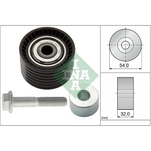 Deflection/Guide Pulley, timing belt INA 532065410