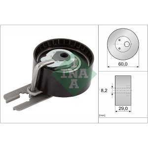 Tensioner Pulley, timing belt INA 531055510