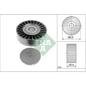 Deflection/Guide Pulley, V-ribbed belt INA 532016910