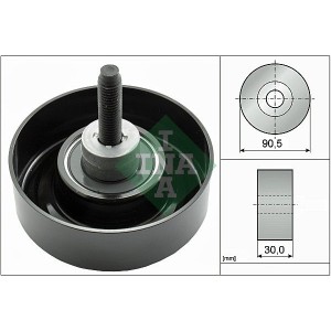 Τροχαλία παρέκκλισης, ιμάντας poly-V INA 532040530