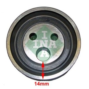 Tensioner Pulley, timing belt INA 531081810