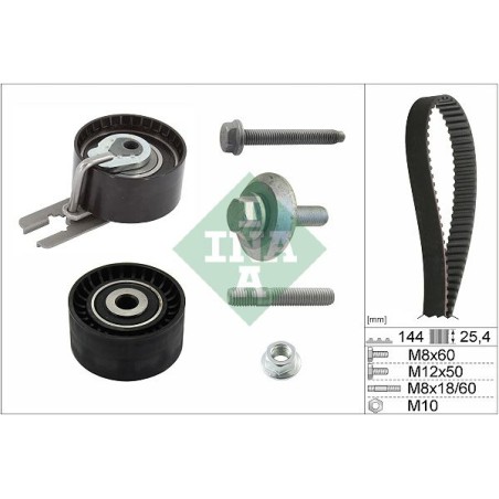 Timing Belt Kit INA 530023910