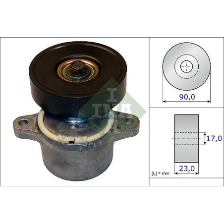 Belt Tensioner, V-ribbed belt INA 534046010