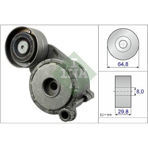 Belt Tensioner, V-ribbed belt INA 534050610