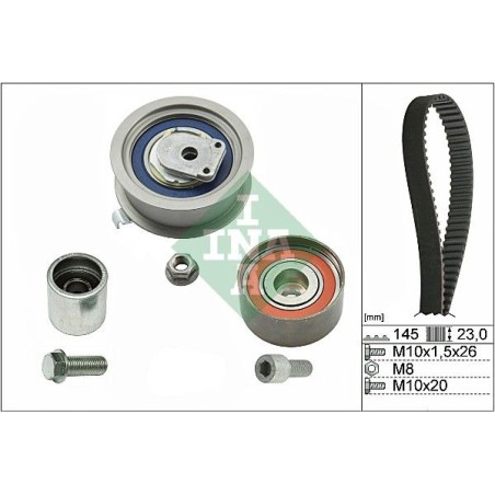 Timing Belt Kit INA 530037410