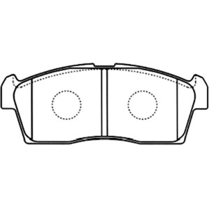 Σετ τακάκια, δισκόφρενα KAVO PARTS BP-8524