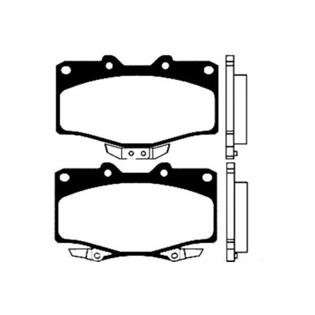 Brake Pad Set, disc brake KAVO PARTS BP-9036