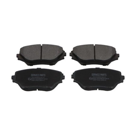 Brake Pad Set, disc brake KAVO PARTS KBP-9011