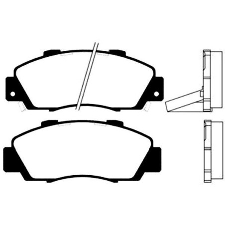 Σετ τακάκια, δισκόφρενα KAVO PARTS BP-2019