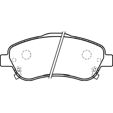 Brake Pad Set, disc brake KAVO PARTS BP-9082