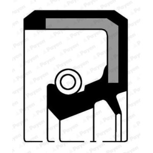 Shaft Seal, manual transmission PAYEN NB083