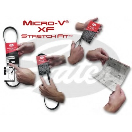 V-Ribbed Belts GATES 6PK1019SF