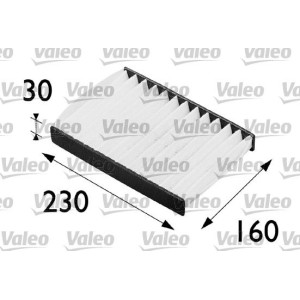 Filter, cabin air VALEO 698255
