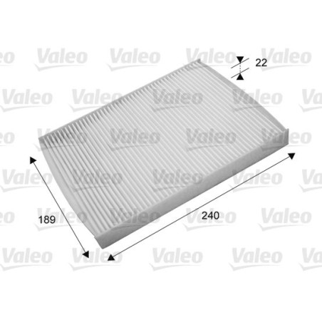 Filter, cabin air VALEO 715660