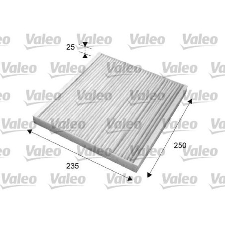 Filter, cabin air VALEO 715636