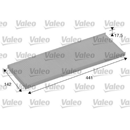 Filter, cabin air VALEO 698858