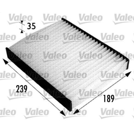 Filter, cabin air VALEO 698694