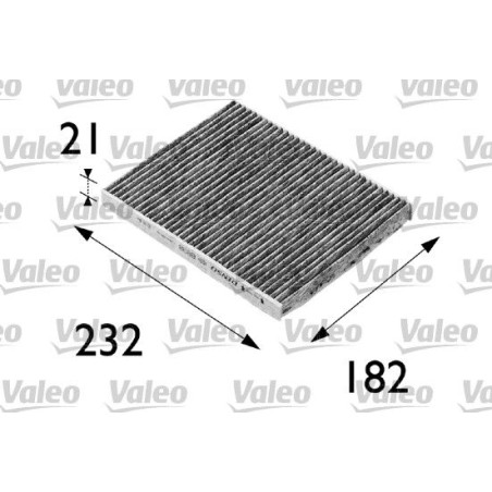 Filter, cabin air VALEO 698692