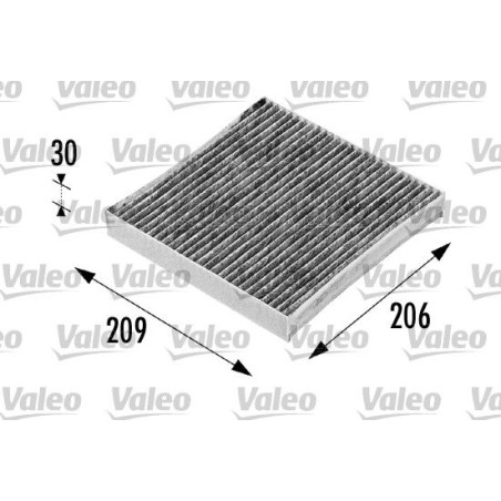 Filter, cabin air VALEO 698715