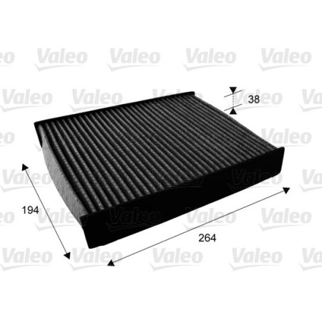 Filter, cabin air VALEO 715672