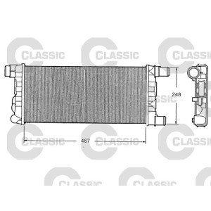 Radiator, engine cooling VALEO 230520